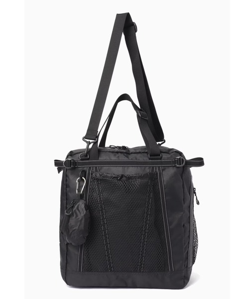 トートバッグ and wander/アンドワンダー　ECOPAK 30L 3way tote bag メンズ