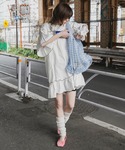 トートバッグ 「forksy.」シアーギンガム...の詳細画像4