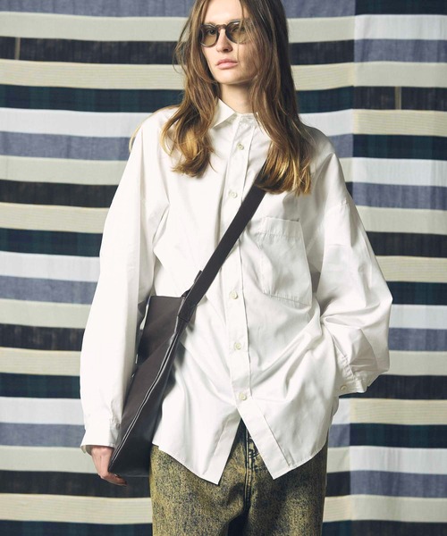MAISON SPECIAL ショルダーバッグ 「UNISEX」Cow Leather