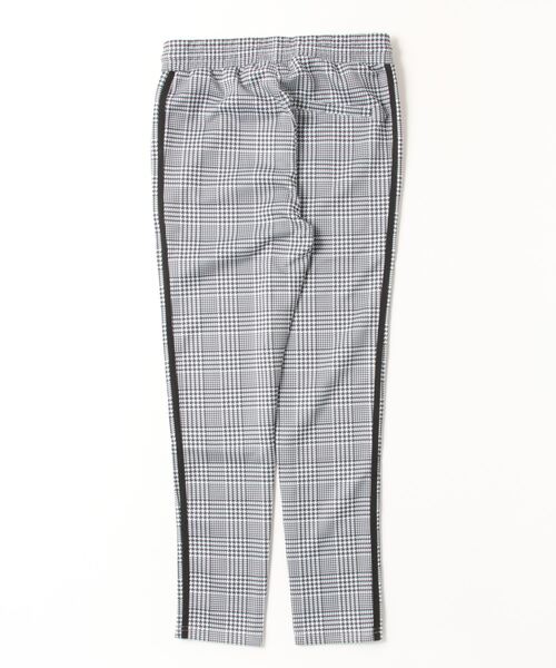 EVOLUTION スラックス Slim check sideline pants / チェック柄