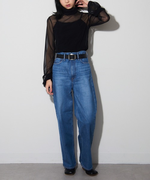 tシャツ 「SIMONE WILD」MESH BLOUSE JANE メッシュハイネック