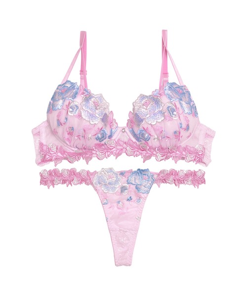 Reinest ブラジャー ショーツセット リュクス ローズ ブーケ