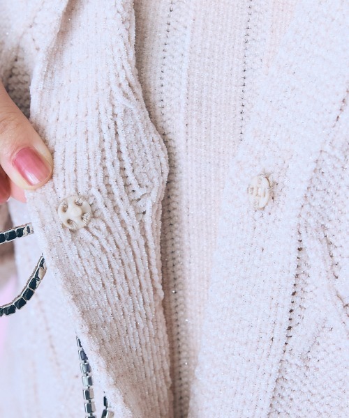  GLENN MARTENS コラボ ケーブルニットカーディガン Lサイズ H&M グレンマーティンス ケーブルニットカーディガン Lサイズ - メルカリ