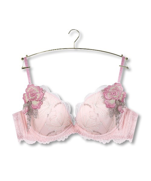 RAVIJOUR ブラジャー シャイニーバタフライ グラマーアップ ブラ