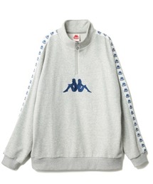 kappa イタリア代表 ハーフジップ スウェット M Kappa（カッパ） トレーナー スウェット バンダハーフZIPスウェット
