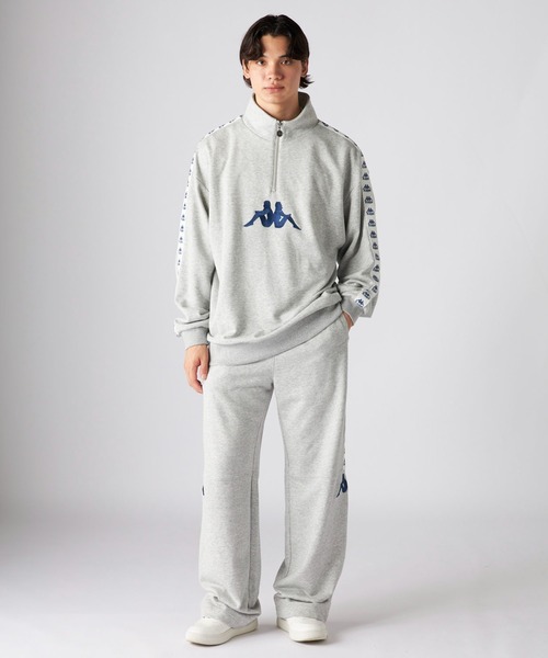 Kappa（カッパ） トレーナー スウェット バンダハーフZIPスウェット