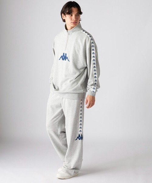 Kappa（カッパ） トレーナー スウェット バンダハーフZIPスウェット