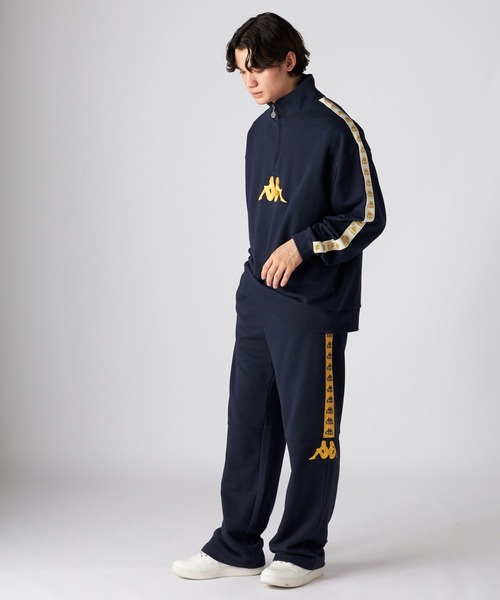 Kappa（カッパ） トレーナー スウェット バンダハーフZIPスウェット