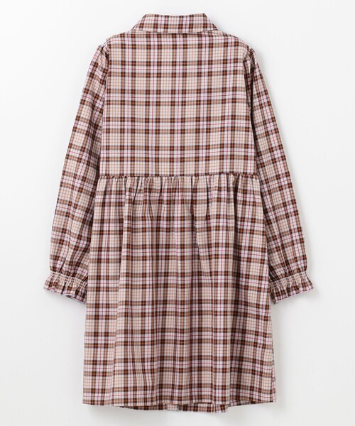 組曲（KUMIKYOKU） ワンピース 「110-140cm」リセチェックシャツ