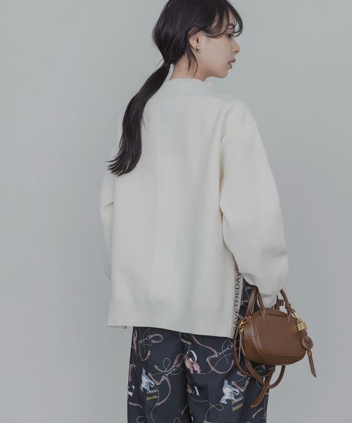 Eimee Law（エイミーロウ） ニット セーター 厚手 ワッフル編みサイド