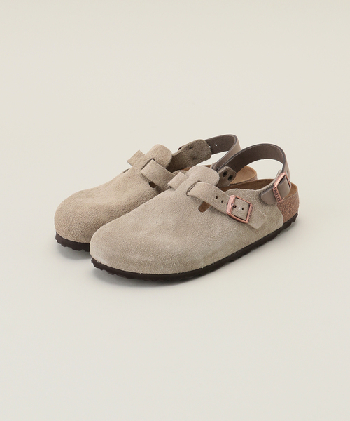 サンダル・ミュール BIRKENSTOCK 'Tokio' sabots Birkenstock Tokio Clogs | Grey | FARFETCH