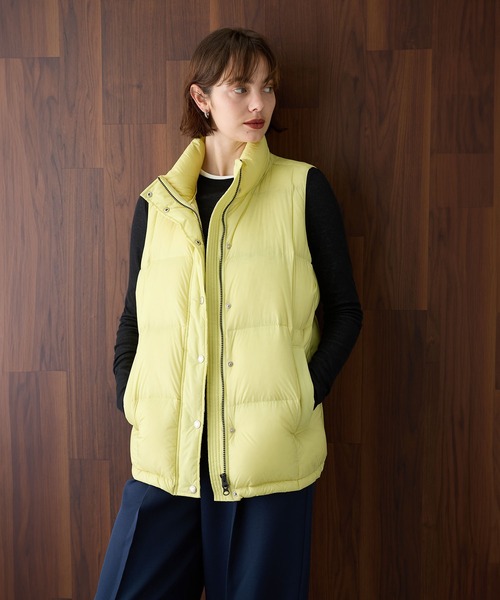 N.O.R.C ダウンベスト ベスト 「TAIONコラボ」ダウンベスト レディース