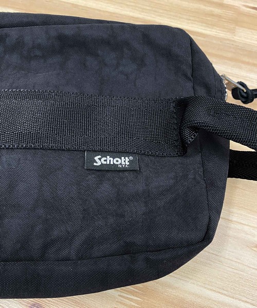 Schott ショット ユーティリティ ジップ ポーチ サコッシュ Schott N.Y.C ショット UTILITY ZIP POUCH/ユーティリティ