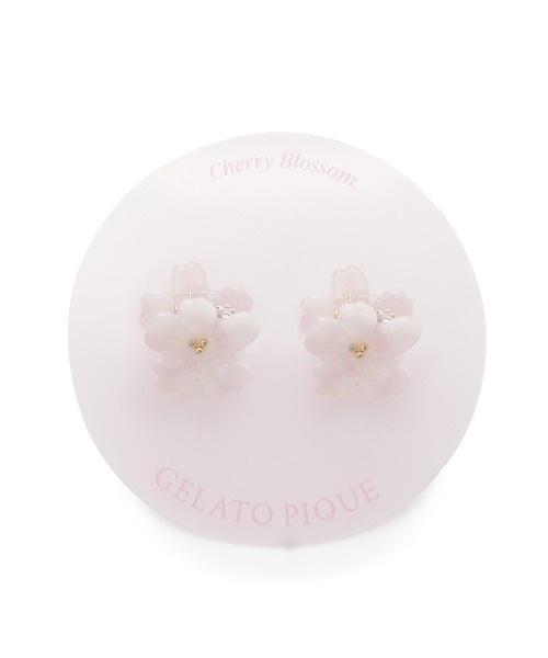 gelato pique ヘアクリップ 「SPRING」さくらミニヘアクリップ