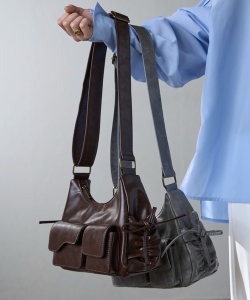 Bonjour Sagan（ボンジュールサガン） ショルダーバッグ バッグ リボン