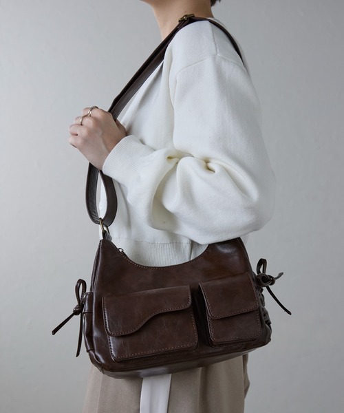 Bonjour Sagan（ボンジュールサガン） ショルダーバッグ バッグ リボン