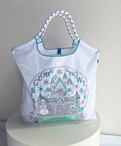 正規品 BALL＆CHAIN×TOLIGHT バッグ エコバッグ M ブルー ボールアンド