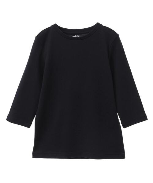 tシャツ 「定番」フライス5分袖プルオーバー レディース
