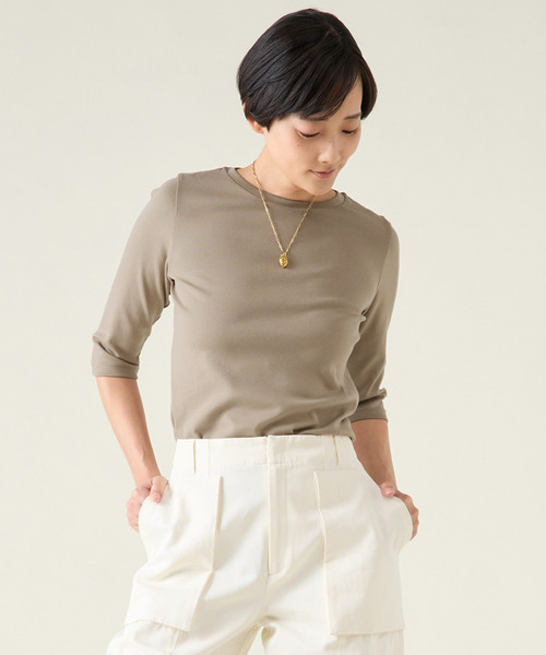 martinique（マルティニーク） tシャツ 「定番」フライス5分袖プル 