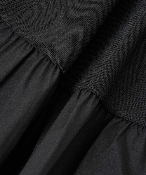 ANAYI（アナイ） ワンピース ペプラム切り替えドッキング ワンピース