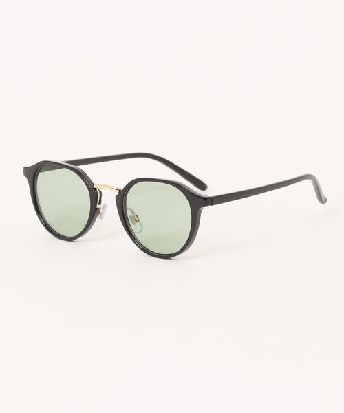 サングラス 「yield select」 ボストン型 伊達メガネ カラーレンズ