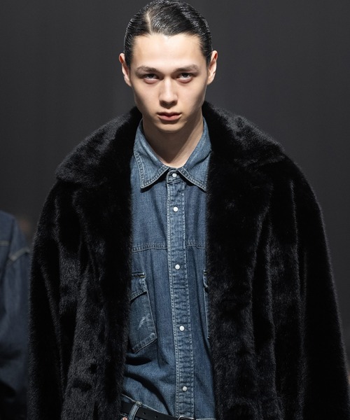 シャツ DENIM SHIRT / VINTAGE WASHED メンズ