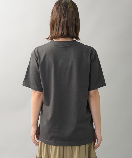 tシャツ 「AECA BLANC」アエカブラン/ブランドロゴプリントTシャツ レディース UNDICI・NOVE tシャツ 「AECA BLANC」アエカブラン/ブランドロゴ