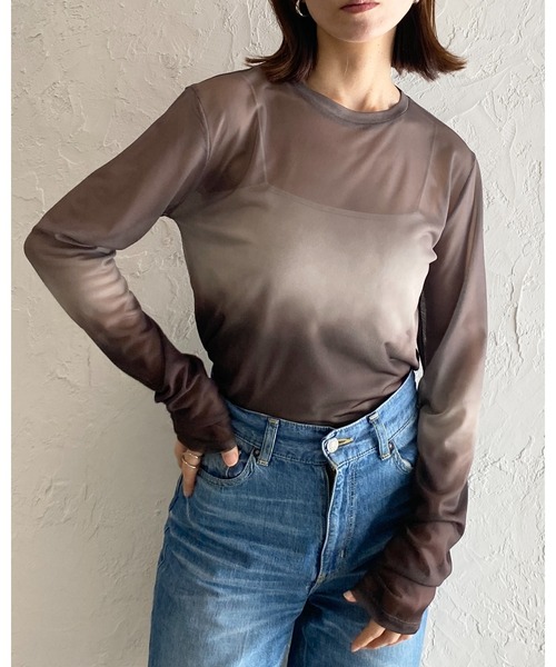 美品ジバンシー❣シースルートップス シースルー トップス GIVENCHY(ジバンシィ) トップス(レディース
