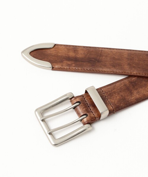 12AW JULIUS × GARNI フックレザーベルト JULIUS[ユリウス] / GORDINI 817ACU10 LEATHER BELT レザーベルト