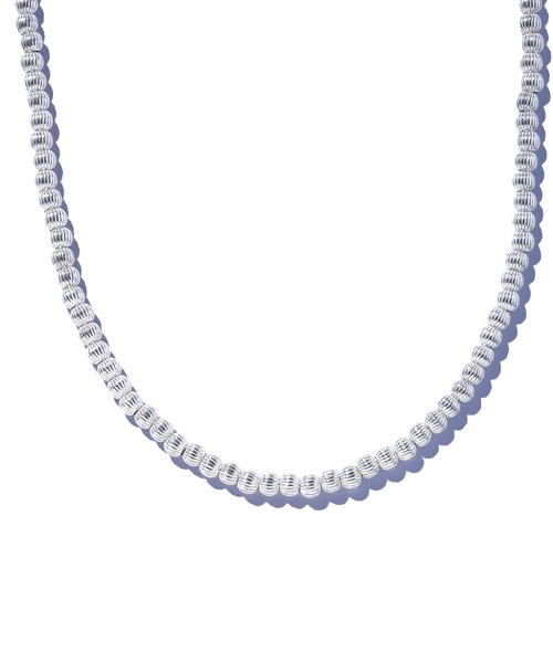 ネックレス 「quip queint」bowling tribe cutting necklace/ボウリング トライブ カッティング ネックレス レの画像
