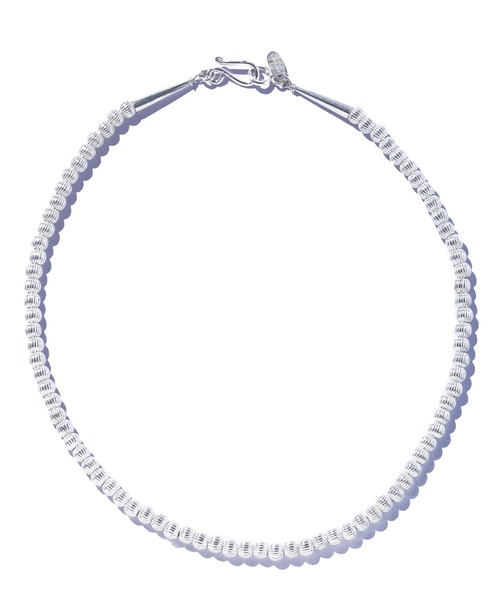 ネックレス 「quip queint」bowling tribe cutting necklace/ボウリング トライブ カッティング ネックレス レの画像