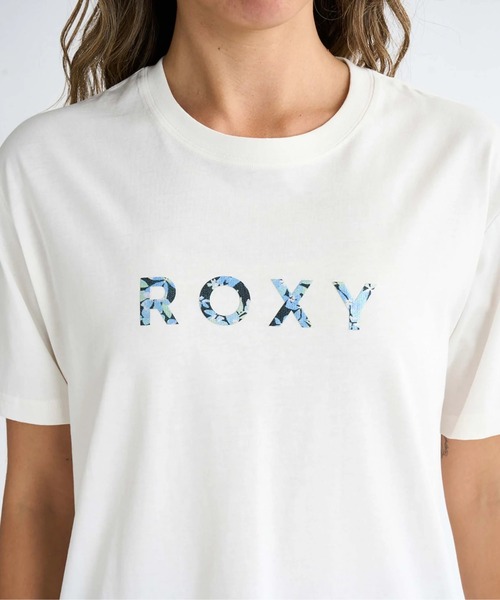 ROXY tシャツ ARTSY FLORAL TEE /ロキシーロゴ半袖Tシャツ