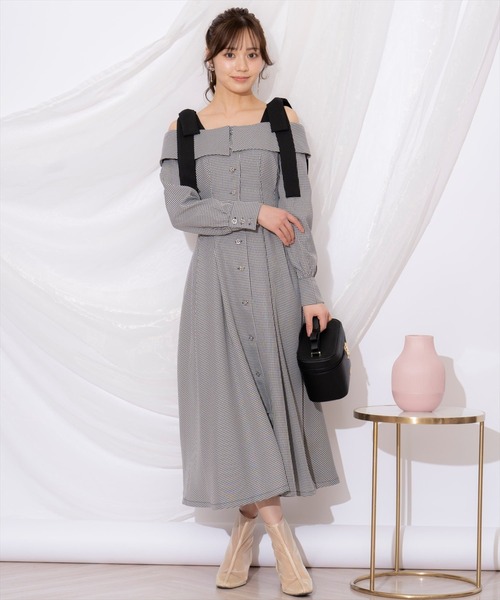 WILLSELECTION（ウィルセレクション） ワンピース ショルダーリボン