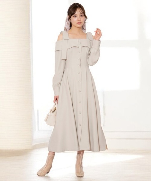 WILLSELECTION（ウィルセレクション） ワンピース ショルダーリボン