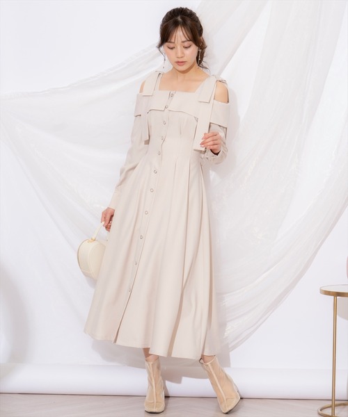 WILLSELECTION（ウィルセレクション） ワンピース ショルダーリボン