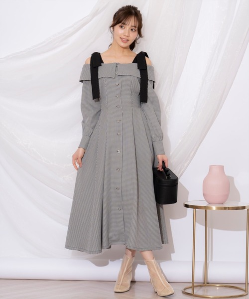 WILLSELECTION（ウィルセレクション） ワンピース ショルダーリボン