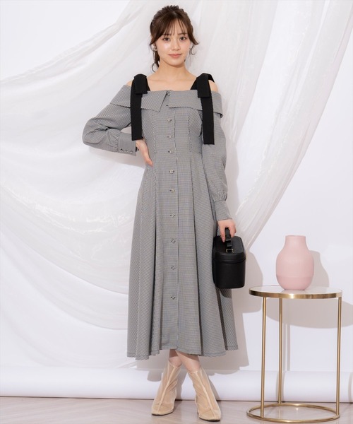 WILLSELECTION（ウィルセレクション） ワンピース ショルダーリボン