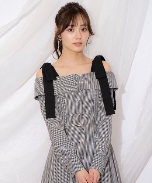 WILLSELECTION（ウィルセレクション） ワンピース ショルダーリボン