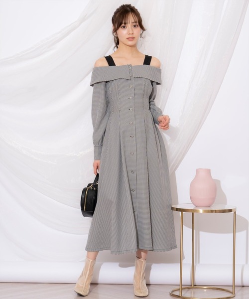 WILLSELECTION（ウィルセレクション） ワンピース ショルダーリボン