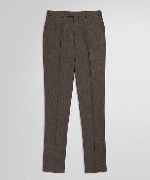 スラックス Brooks Brothers Explorer ウール プレーンフロント トラウザーズ Slim メンズの画像