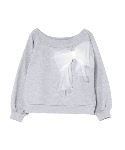 CALNAMUR（カルナムール） tシャツ 2WAYリボンスウェット レディース 