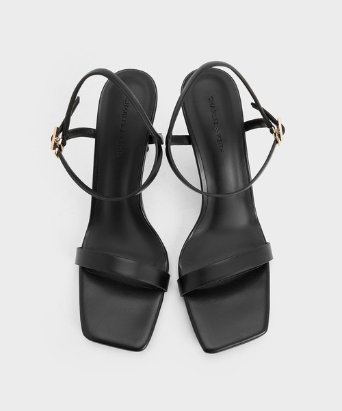チャールズアンドキース　サンダル CHARLES ＆ KEITH（チャールズ&キース） サンダル スクエアトゥ