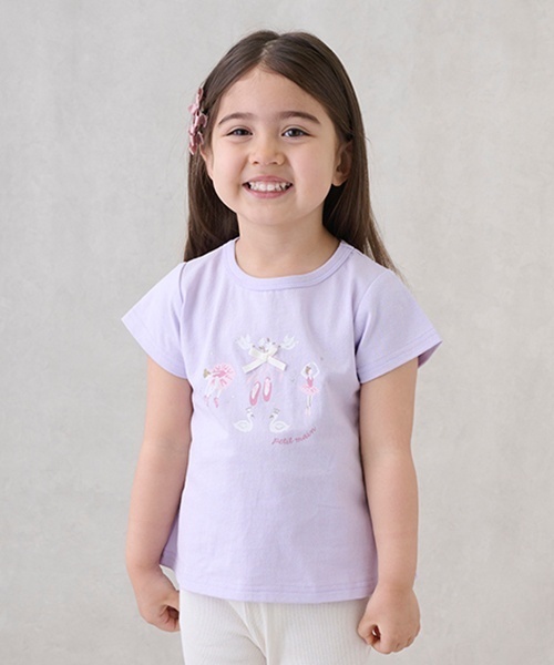 tシャツ 「プティプラ」GIRLS半袖T キッズ 子供服 女の子 | petit main | 06