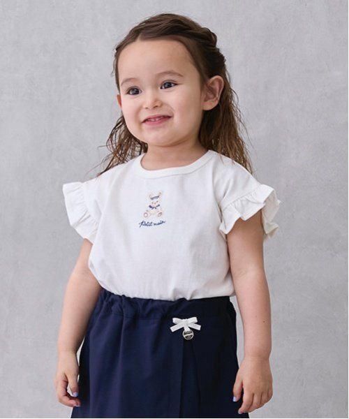 tシャツ 「プティプラ」GIRLS半袖T キッズ 子供服 女の子 | petit main | 01