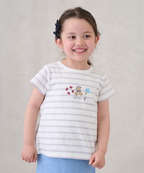 tシャツ 「プティプラ」GIRLS半袖T キッズ 子供服 女の子 | petit main | 10