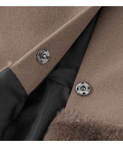 「RANAN」 コート M モカ レディース_画像3