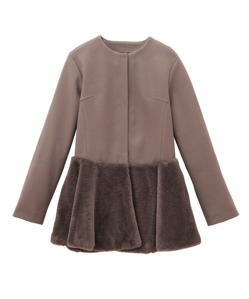 「RANAN」 コート M モカ レディース_画像7