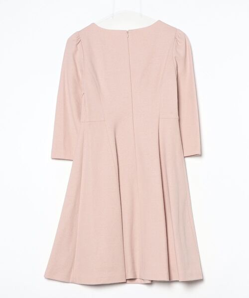 「UNIVERVAL MUSE」 7分袖ワンピース - ピンク レディース_画像2