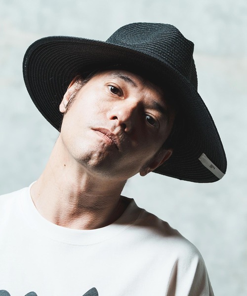 GLIMCLAP 帽子 ハット mko12799- Wide brim straw hat ストローハット