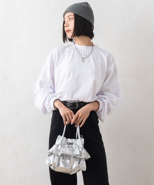 Lee ショルダーバッグ バッグ リー フリルデザイン 2WAY ミニ